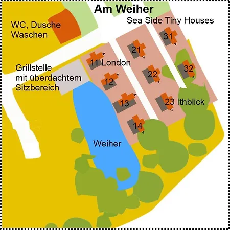 Tiny House Ithblick Direkt Am 펜션 *