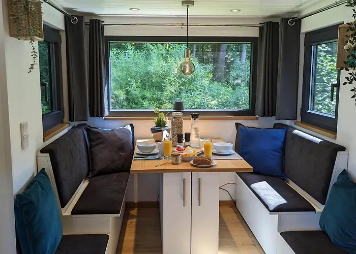 Vakantiehuis Tiny House Ithblick Direkt Am