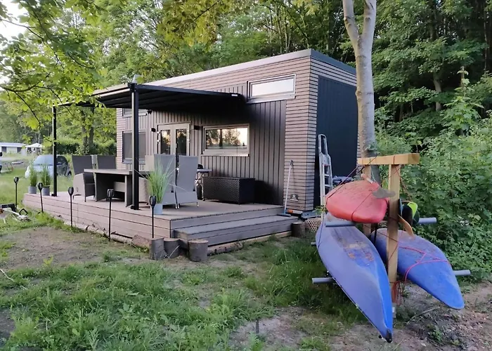 Vakantiehuis Tiny House Ithblick Direkt Am