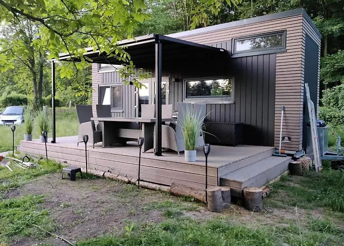 Vakantiehuis Tiny House Ithblick Direkt Am Salzhemmendorf